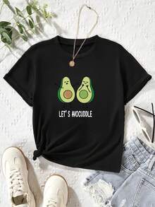 Women T-Shirts - Black - View 1