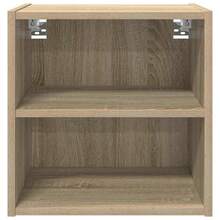 vidaXL Hängeschrank Sonoma-Eiche 40 x 29,5 x 40 cm Holzwerkstoff - Braun - Übersicht 5