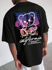 Men Outdoor Tees & Tanks - Black - View 1