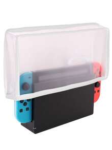Switch/OLED Host Base Dust Cover Transparent SWITCH2 Host Dust Cover OLED Storage Protection - A - View 3