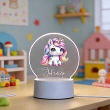 1pc Personalized Name Night Light, Children's Birthday Gift Customization, Friend Custom Gift, Bedroom Decor Customization, Party Decor Customization, Party Decor, Custom Moon Night Light, Back To School Gift - Black - View 32