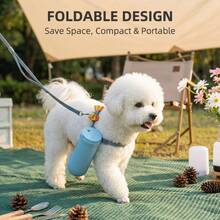 1PC 450ML Foldable Dog Water Dispenser With Feeder Bowl, Portable Leak-Proof Dog Travel Water Bottle, Durable Compact Pet Water Bottle, Pet Essentials Outdoor Camping Gear Pet Daily Supplies, Dog Stuff Dog Dog Accessories Puppy Essentials Dog Water Dispenser Camping Essentials Camping, Practical Water Bottle For Dog Puppy Camping Hiking Travel Outdoor Walks Home Daily Feeding - 彩色 - 查看 3