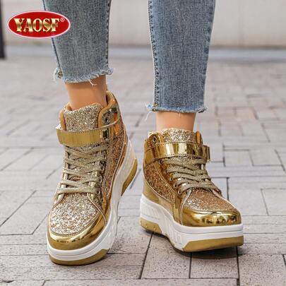 YAOSF Children & Teenage Heelys Upgraded Version With Enhanced Stability, Detachable 2-In-1 Sports Shoes, Street Cool Roller Skating Shoes, Outdoor Sports Roller Shoes, Parent-Child Kids Shoes, New Inline Skates, New Roller Skates For Boys & Girls Students, & Lightweight Material, Easy To Clean And Maintain, Great Gift For Children's Day And Birthday