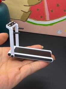 1:12 比例迷你运动器材，泡沫轴、按摩棒、壶铃、哑铃、杠铃片，瑜伽和普拉提健身工作室迷你配件，娃娃屋装饰，背包钥匙扣挂件，节日小礼物 - 彩色 - 查看 28