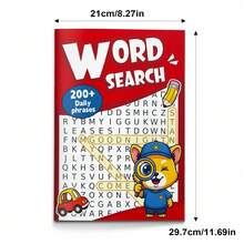 English Phrase Search And Writing Learning Notebook For Kids – Vocabulary And Sentence Practice Journal To Build Everyday English Skills | Early Learning Writing Pad To Improve Focus, Observation, And Language Confidence - Word Search Workbook - View 6