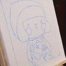 1支刺绣针，可调节地毯纱线刺绣针，适用于十字绣，四季皆宜的手工刺绣和编织工具，适合创意项目，刺绣套装，花卉图案，厚绒四季皆宜的手工用品，包含大眼针和配件，纹理设计刺绣用品 - 多色 - 查看 7