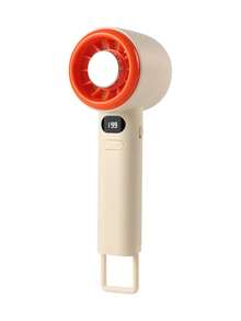 AOYI 1个可充电数字显示便携式手持199档可调速迷你USB充电风扇 - 多色 - 查看 14