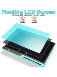 16 Inch/41cm USB Rechargeable LCD Writing Tablet, Type-C Charging Electronic Drawing Board, Educational Birthday Gift - Multicolor - View 7