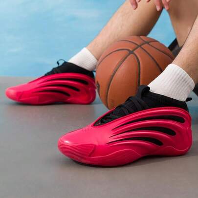 Adidas Unisex Basketball Shoes HARDEN VOLUME 9, Outdoor Casual Shoes, Training Shoes, Low-Top Comfortable Sports Shoes JS1304