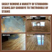 jakehoe Wood Floor Stain Spray Wooden Tiles Marble Stubborn Stains Dirt Removal Polishing Brightening Detergent Maintenance Prevent Drying& Cracking Multi Surface Floor Cleaning Tool - Chất lỏng - Xem 6