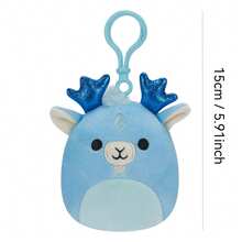 Squishmallows 3.5inch Clip On Geraldine The Scottish Fold Cat,Pink, Bird Squad Plush Animal ,Onel The Eel Clip,Clip-On Toy - Theotto Cthulhu, Clip-On Wendy The Frog (With Scarf),Clip-On Xam The Official Kellytoy Collectible - Multicolor - View 11