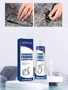 Transparent Waterproof Adhesive Glue For Clothing, Heat & Water Resistant Denim Fabric Bonding Glue - A - View 2