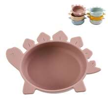 Platinum-Grade Silicone Baby Suction Bowls | Sunflower Design Toddler Feeding Bowls | Strong Suction Base Non-Slip Baby Tableware | 6M+ Baby Gift - Multicolor - View 8