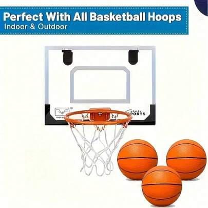 7.08 Inch Mini Basketball - Durable PVC Inflatable Ball, Suitable For Indoor And Outdoor Games For Men And Women, Bedroom And Game Room Entertainment - Mixed Color Design, Portable Size Easy To Store, Suitable For Home Use | Ideal For Indoor And Outdoor Games, Beach Entertainment And Team Competition, Essential For Home, Gym, Training Field, Sports Supplies, Basketball Accessories, Basketball Goods, And An Ideal Gift For Holidays