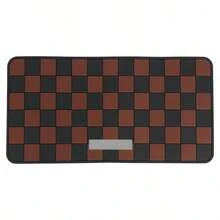 1pc Multi-Color Plaid Silicone Car Anti-Slip Mat, High Temperature Resistant Multipurpose Car Storage Pad, Dashboard Anti-Slip Holder, High Elasticity Soft Touch, Car Dedicated, Dashboard Storage Anti-Slip Non-Slip, Multifunctional Storage - 1 PCS Checkered Anti-slip Mat - View 12