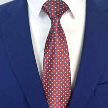 Juego de corbatas para hombres, con diseño de estampado de cachemira, elegante y retro, adecuado para la temporada de graduación, entrevistas de trabajo, atuendo de oficina, reuniones y eventos sociales, opción de regalo, corbata de moño elegante con cuerda trenzada y hebilla decorativa ajustable, corbata formal de alta gama para traje, corbata casual estampada - Multicolor - Ver 1