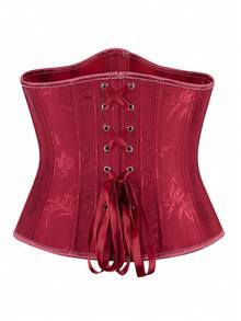 Corpete Bustier com Alça Removível e Sustentação de Arame para Mulheres, Adequado para Festa de Ano Novo, Dia dos Namorados, Feriados - Multicolorido - Visão 4