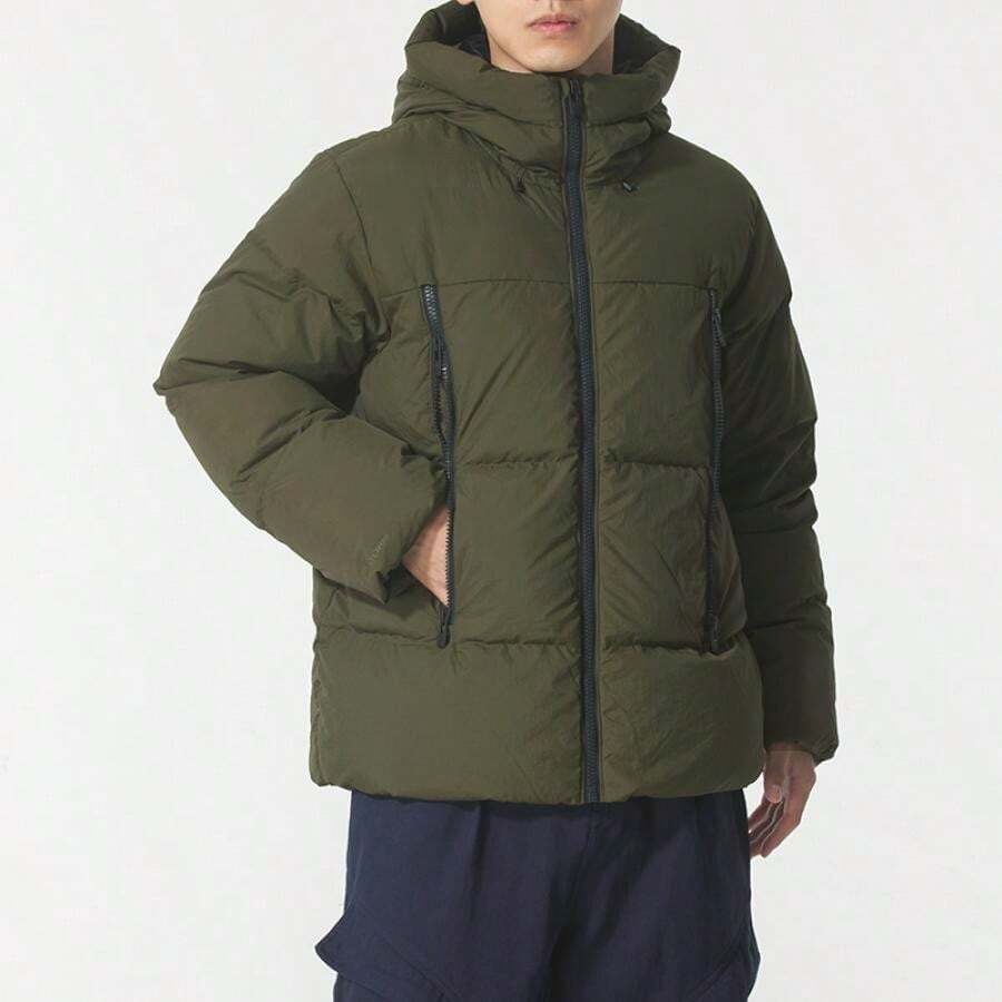 Under Armour 85% Down LIMITLESS Down Jacket, Stand Collar Warm Casual Jacket For Men - Expedition Green - View 1