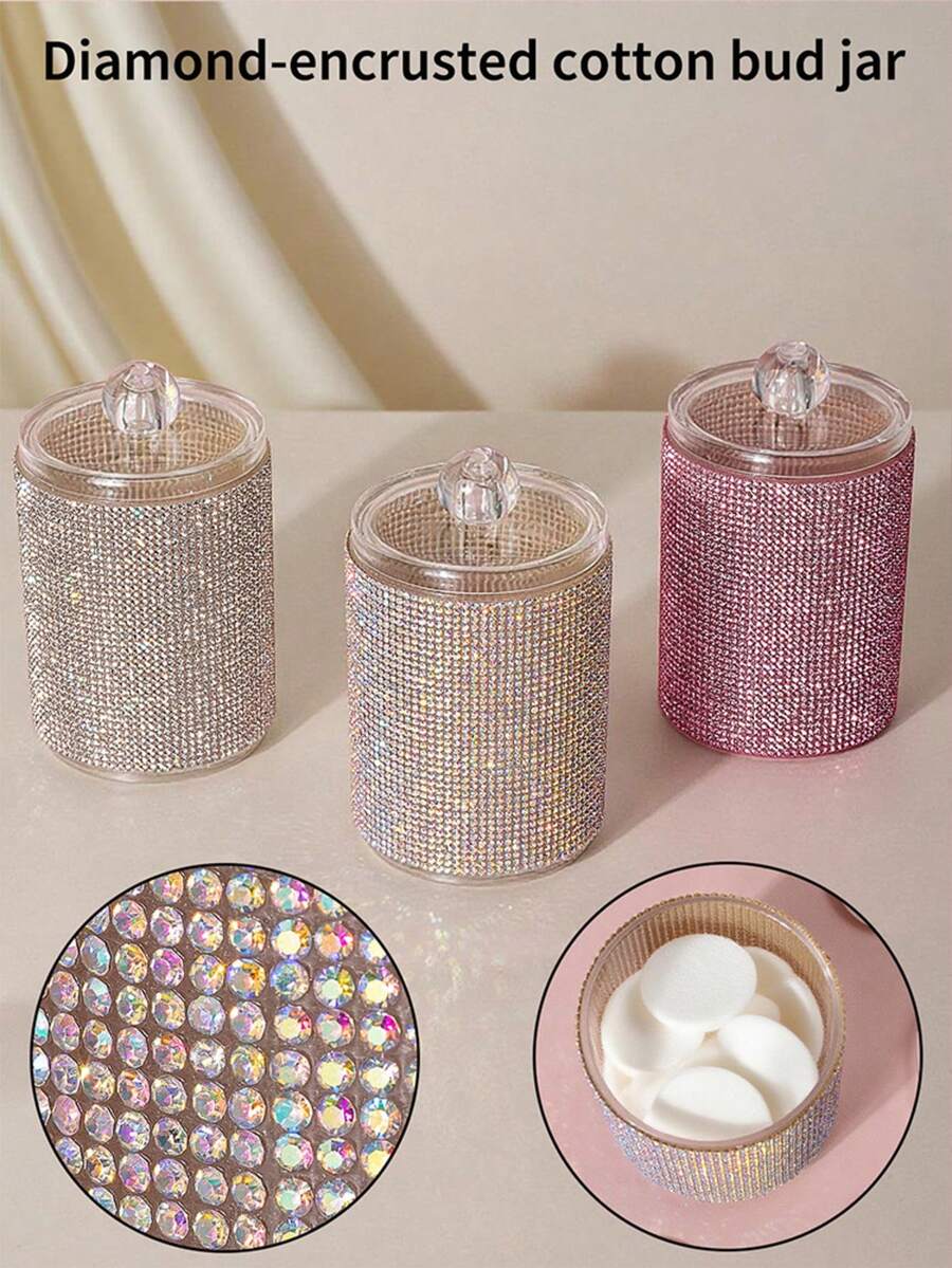 2-In-1 Bamboo Lid Transparent Plastic Storage Box, Desktop Cosmetic Organizer Box, Dual Round Hole Design, Transparent Dual-Layer Makeup Organizer Box - Modern Vanity Organizer, Bathroom Vanity Organizer, Suitable For Makeup Brushes, Lipsticks, Beauty Tools, Women's Gift, Christmas Gift, Great Gift For Her,Room Decor - Multicolor - View 1