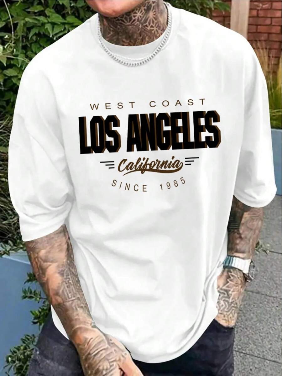 Men T-Shirts - White - View 1