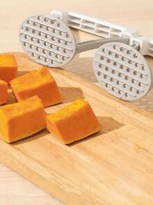 Prensa de Papas de PP Duradero, Pasapurés con Malla Precisa para Puré de Papas, Calabaza y Legumbres, Herramienta de Cocina Fácil de Limpiar - Blanco - Ver 9