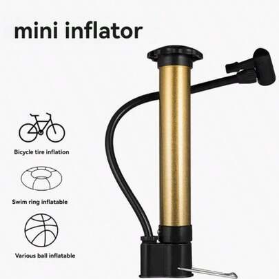 Mini Portable Football, Basketball, Yoga Ball, Swimming Ring, Bicycle Air Pump