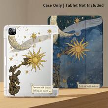 1 ốp bảo vệ máy tính bảng kèm chân đế, tương thích với Honor/Apple/Galaxy và các dòng máy tính bảng phổ biến khác, có thể gập lại chống cong vênh, các góc được gia cố bằng silicon, chức năng tự động bật/tắt màn hình, khe cắm bút tích hợp, chân đế gập đa góc - Bảo vệ hoàn hảo hàng ngày, món quà lý tưởng. - Nhiều màu - Xem 6