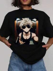 Men Outdoor Tees & Tanks - Black - View 7