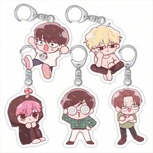 1个塔蒙B面亚克力吊坠 - “塔蒙现在在哪一面？”亚克力钥匙扣、包包挂饰、钥匙圈、动漫周边、收藏玩具 - 生日礼物、复活节礼物、愚人节礼物、情人节礼物、完美礼物 - 彩色 - 查看 4