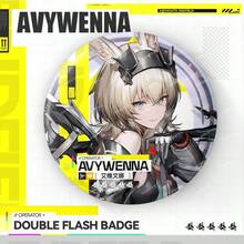 1枚明日方舟：终焉之地动漫周边徽章，75mm，65*90mm，包含雷文、普拉玛尼克斯、艾琳等角色款式 - 收藏玩具、包包、服装装饰徽章 - 生日礼物 - 复活节礼物 - 愚人节礼物 - 情人节礼物 - 完美礼物 - 礼品 - 玩具 - 游戏 - （畅销）明日方舟 Torsfit - 彩色 - 查看 10