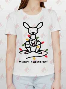 Funny Gamer Why I Lose At Games Back Printed T-Shirt - White - View 1