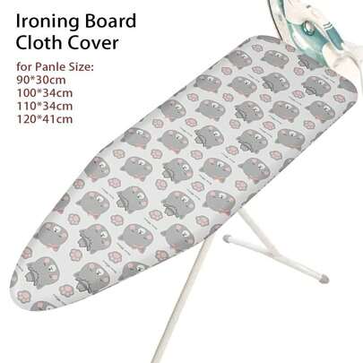 Nueva funda gruesa universal para tabla de planchar, almohadilla gruesa impresa lavable a alta temperatura, regalo del Día de la Madre, decoración de dormitorio, jardín, decoración de cocina, verano, playa, artículos esenciales de viaje, decoración de habitación, suave, graduación
