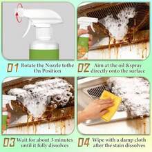 2026 Fly Spray Clèanse Household Formula Multi Purpose Appliance Hood Cleaner Kitchen Enzyme Appliances Cleanse Oven Range Hold - E - 查看 3