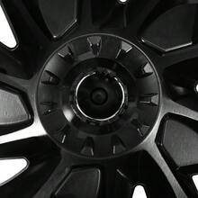 4PCS 18" Wheel Cover Hubcaps Rim Cover Matte Black For  2017-2023 - A - View 7
