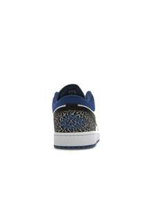 Air Jordan 1 Low SE 'True Blue' White Black Cement-Grey Dark-Marina-Blue Sneakers Men DM1199-140 - Nhiều màu - Xem 6