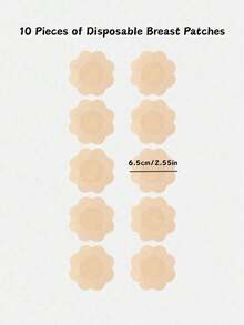 1/2 piezas Sujetador invisible sin tirantes de silicona para mujer con almohadillas adhesivas, adecuado para vestidos de tirantes finos y vestidos de novia, que levanta y sostiene para el verano, ligero y cómodo sujetador invisible - Multicolor - Ver 9