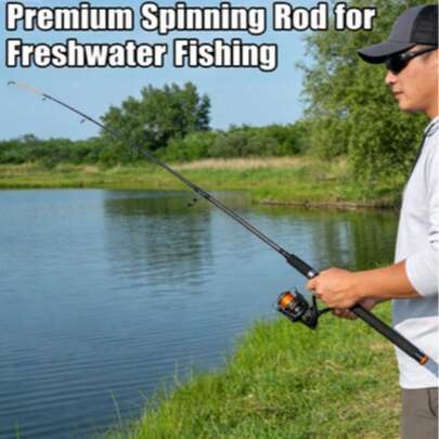 Grit Stick 7ft Heavy Action Spinning Fishing Rod – For Freshwater & Saltwater Big Game | US Fishing Essential