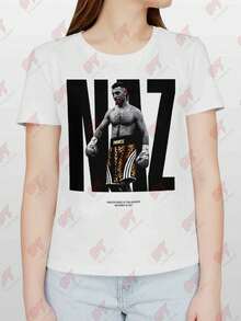 Prince Naseem Hamed Boxing Vintage Legends T-Shirt - White - View 1