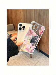 1pc Transparent Card Slot Stand Phone Case Compatible With IPhone 15, 14, 13, 12, 11 Pro Max, 14 Plus, Transparent Wallet Silicone Shockproof Back Cover Waterproof Anti-Fall Scratch ResistantFOR-YOUR-BELOVED-PHONE Christmas Gifts Christmas Gifts - 規格10(1件) - 查看 3