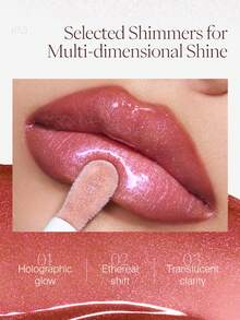 JOOCYEE 磁力闪耀唇彩，闪亮猫眼唇彩，细腻碎闪，光泽透明镜面妆效 - #G06 Nomadic Twilight - 查看 7