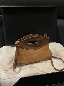 Compact Daily, Simple, Retro-Style, Versatile And Luxurious Women's Bag In 2026 New Model, With A Sophisticated And Stylish Design For Cross-Body Use. - Brown - View 4
