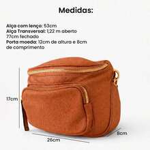 Compact Women's Handbag With Elegant Design And Smart Organization. - Brown - View 7