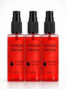 Body Splash Atração Intensa Fragrância Marcante Uso Diário – 60ml - 3 BODY SPLASH ATRAÇÃO 60 - Visão 2