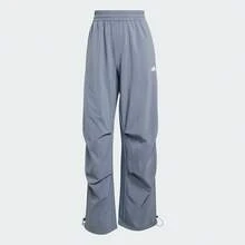 Adidas 女士 WE WOVEN PANT 梭织长裤 KS8564 - 灰色 - 查看 2