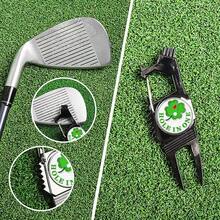 FINGER TEN 7-In-1 Golf Divot Repair Tool With Stylish Ball Marker 1 Pack, Premium Lightweight Multipurpose Golf Accessory For Quick Divot Repair, Essential Tool For On-Course Play & Practice - Black - View 10