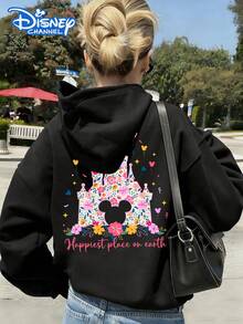 Disney Women Sweatshirts & Hoodies - 黑色 - 查看 2