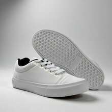 Lightweight Unisex Sneakers With A Comfortable Sole For Everyday Use. - 黑白 - 查看 5