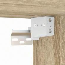vidaXL Hängeschrank Sonoma-Eiche 40 x 29,5 x 40 cm Holzwerkstoff - Braun - Übersicht 9