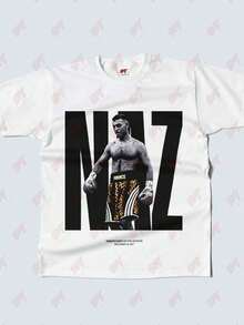 Prince Naseem Hamed Boxing Vintage Legends T-Shirt - White - View 2