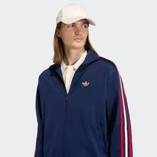 Adidas Originals Men's FIREBIRD TT Track Jacket, Knit Hooded Sportswear KD3841 - Blue - View 4